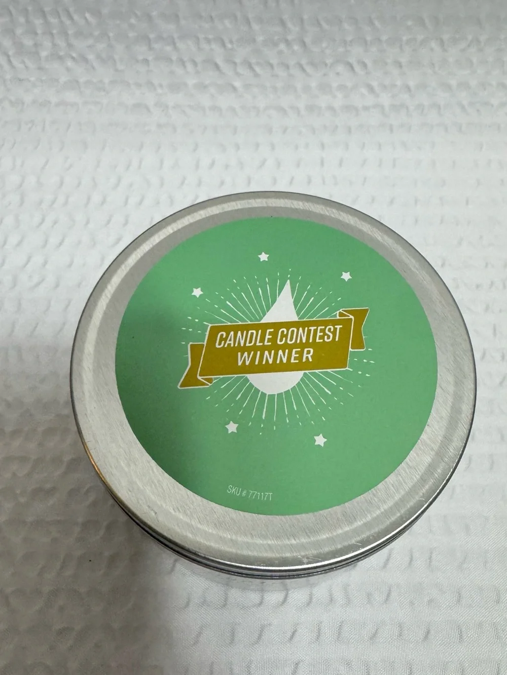 Traders  Joes Eucalyptus Scented Candle - Green